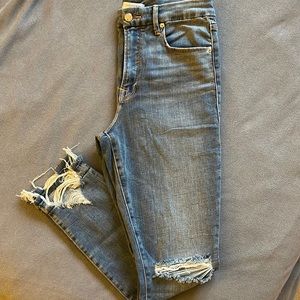 Good American, size 10/30 high wasted jeans